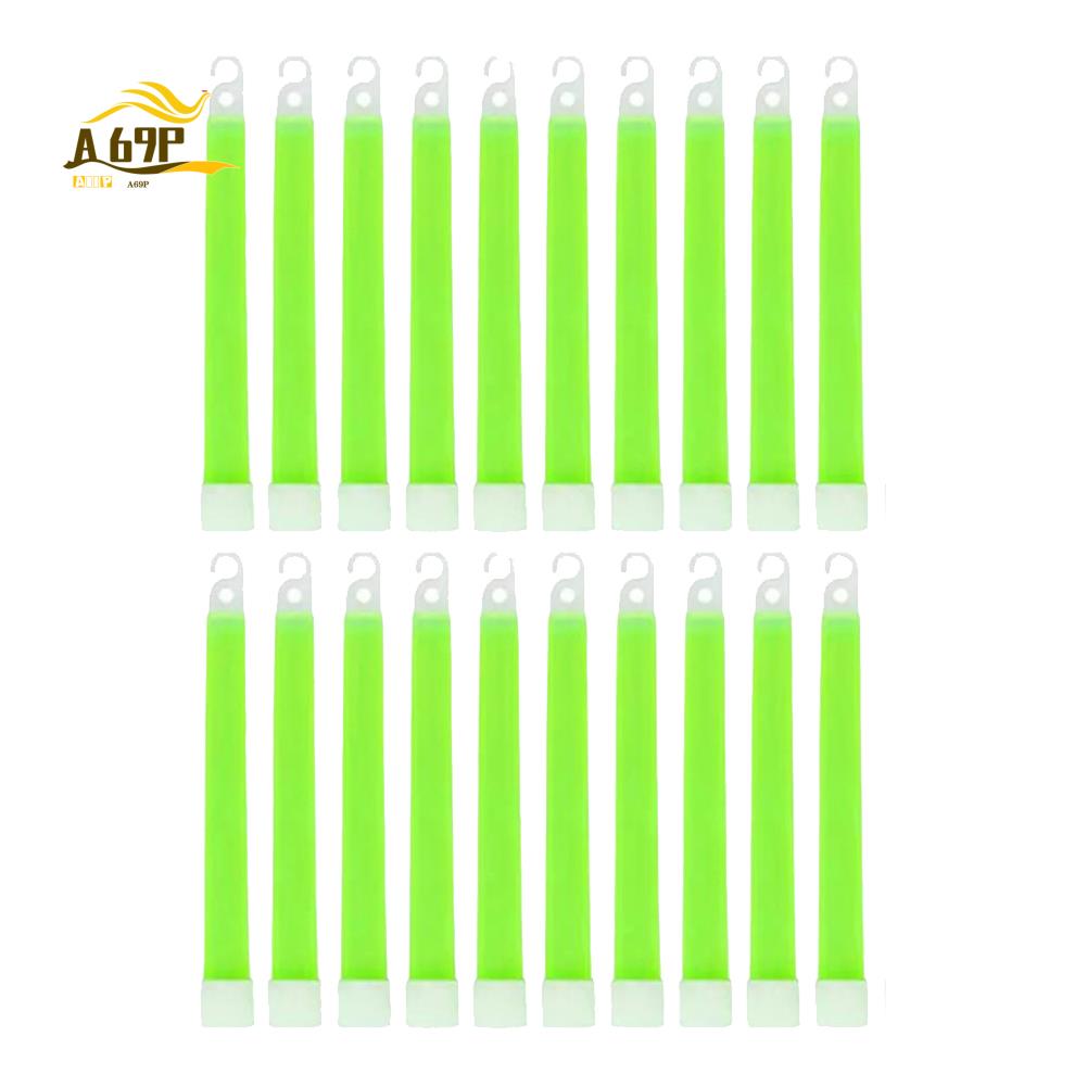 Glow Sticks Survival - Kit de survie A69P-10Pcs, bâtons lumineux