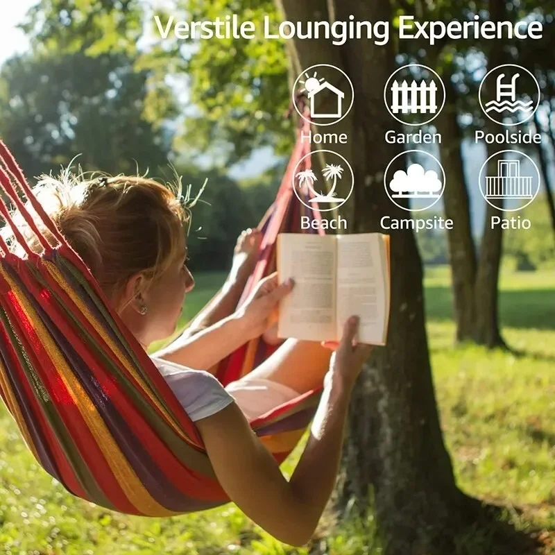 Camping Hammock - Hamac de camping en toile pour