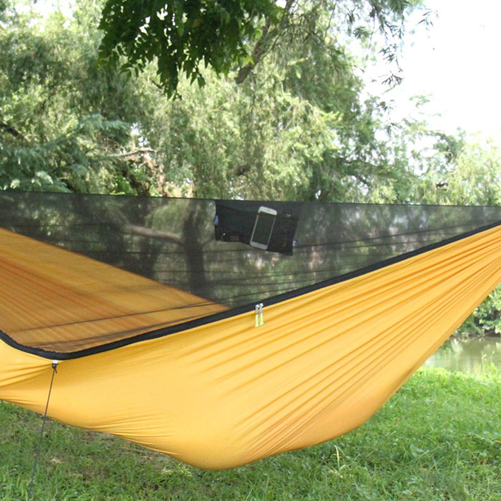 Camping Hammock - Pochette en filet suspendue pour hamac,
