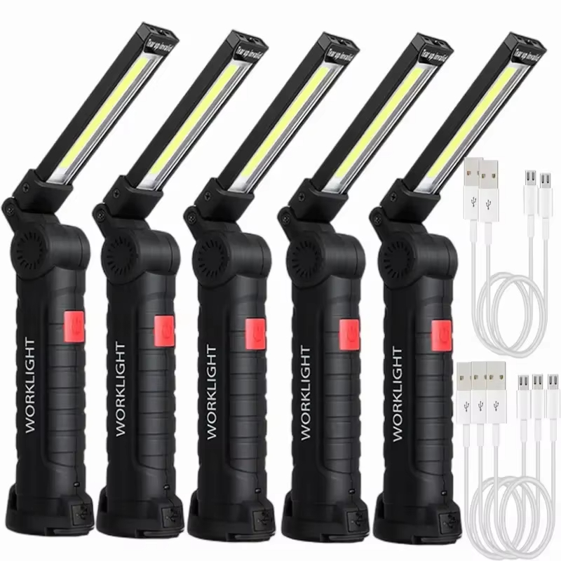 Outdoor Camping Lighting - Lampe de poche LED COB Portable,