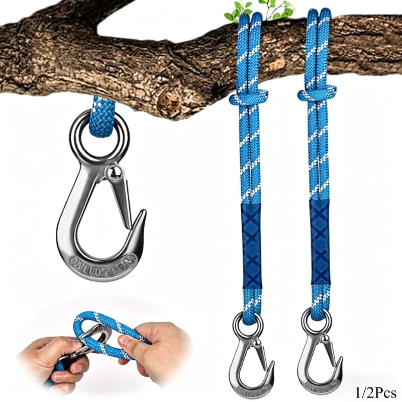 Camping Hammock - 1/2 pièces Corde en nylon avec
