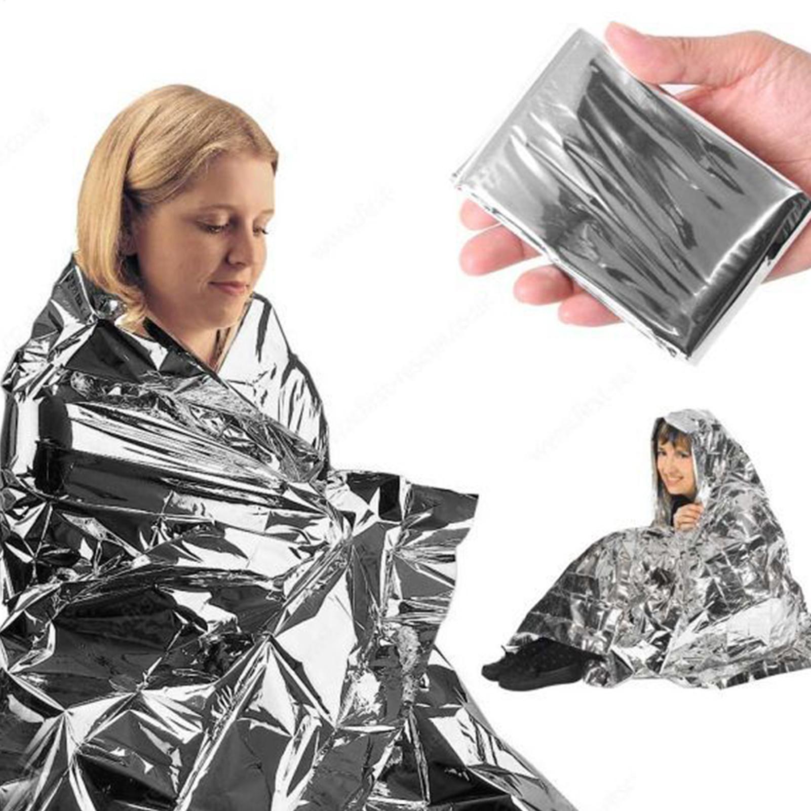 First Aid Kit Camping - Couverture d'urgence coupe-vent et imperméable, équipement