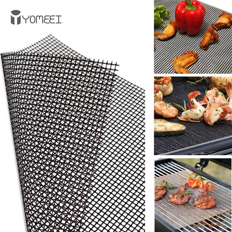 Outdoor Camping Carpet - YOMEEI 1 pièces Barbecue tapis à