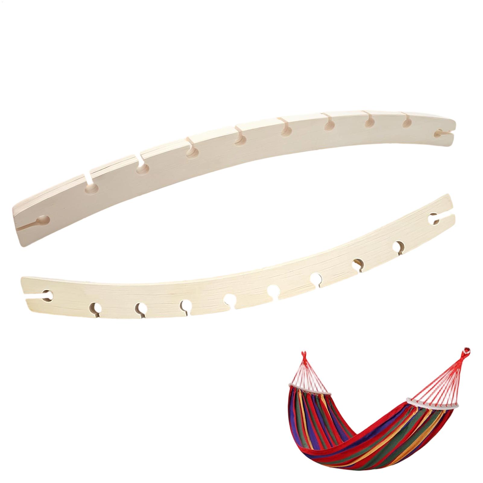 Camping Hammock - 2 barres transversales en bois à