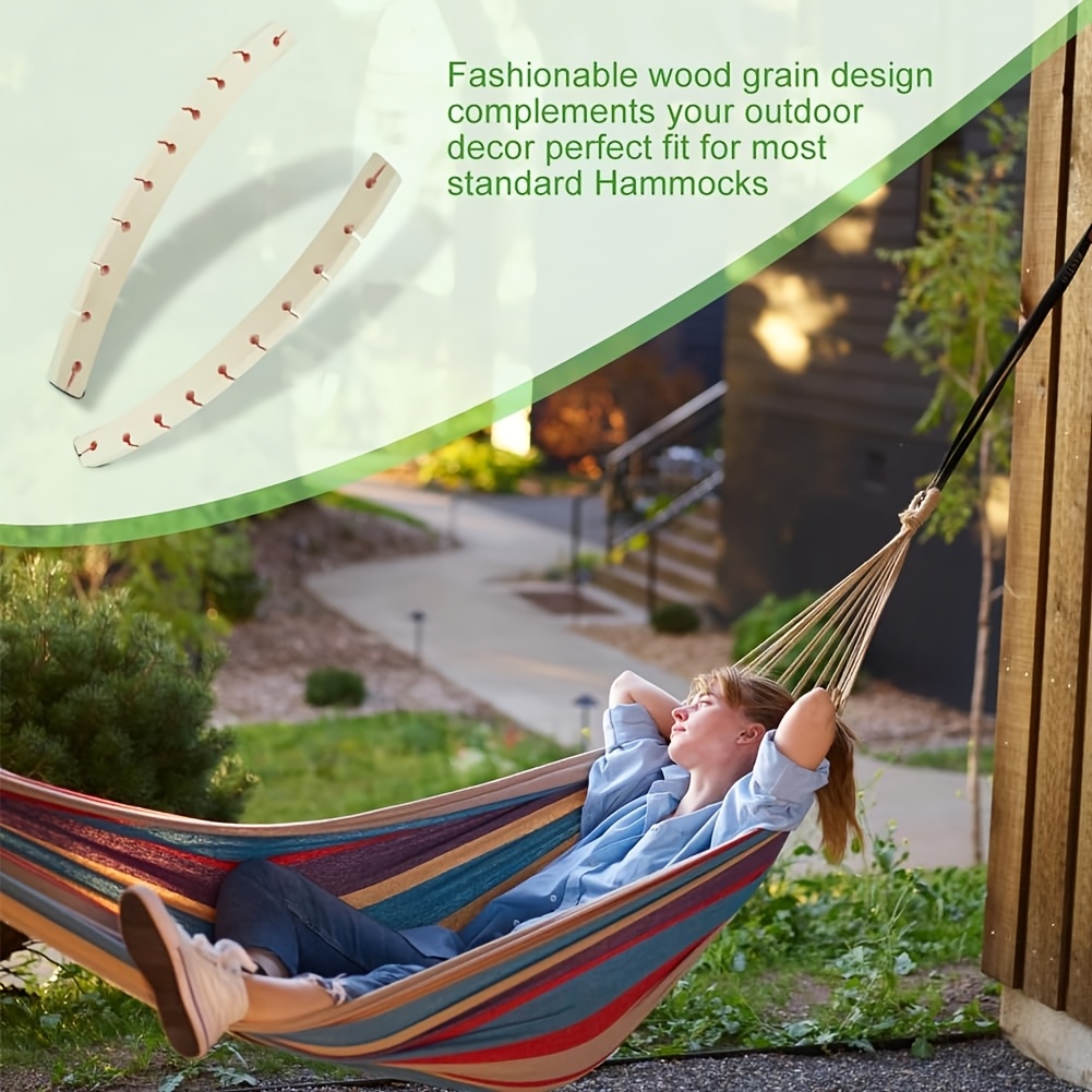 Camping Hammock - Barres de support de hamac en