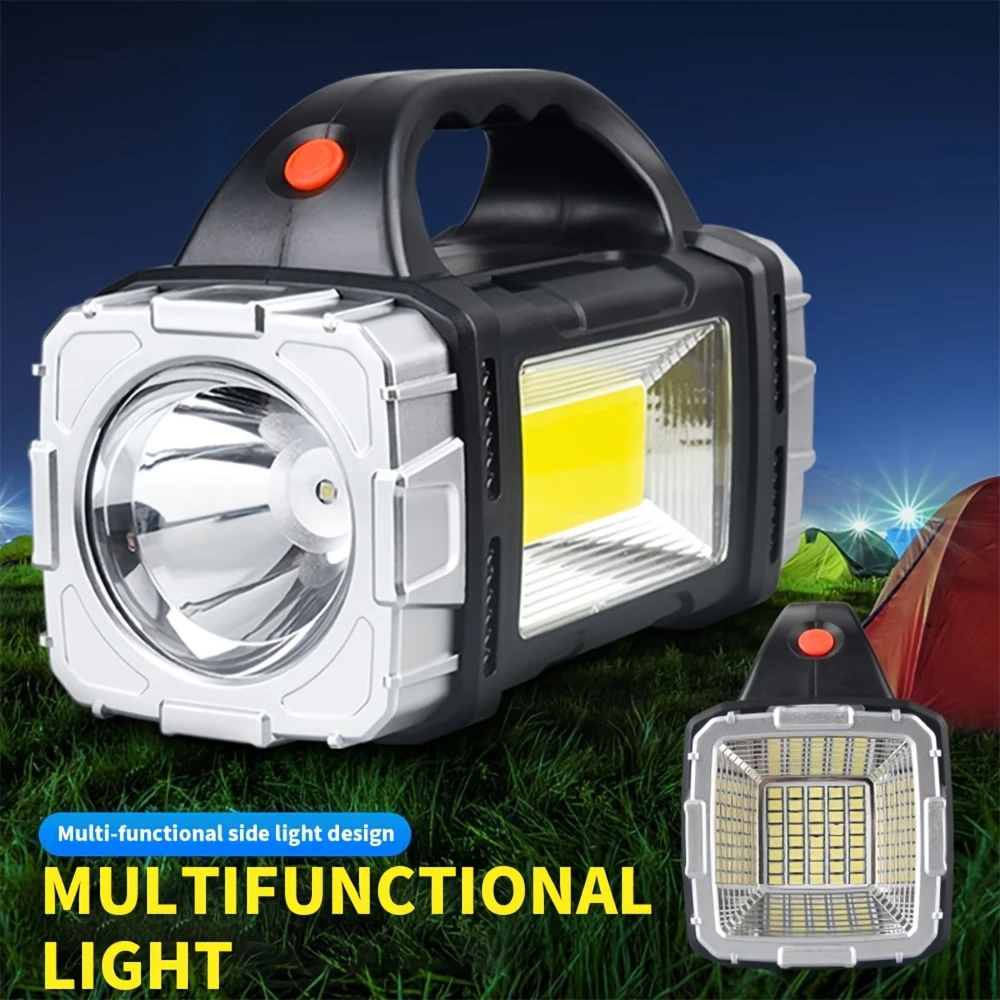 Outdoor Camping Lighting - Lampe de poche solaire LED, puissante