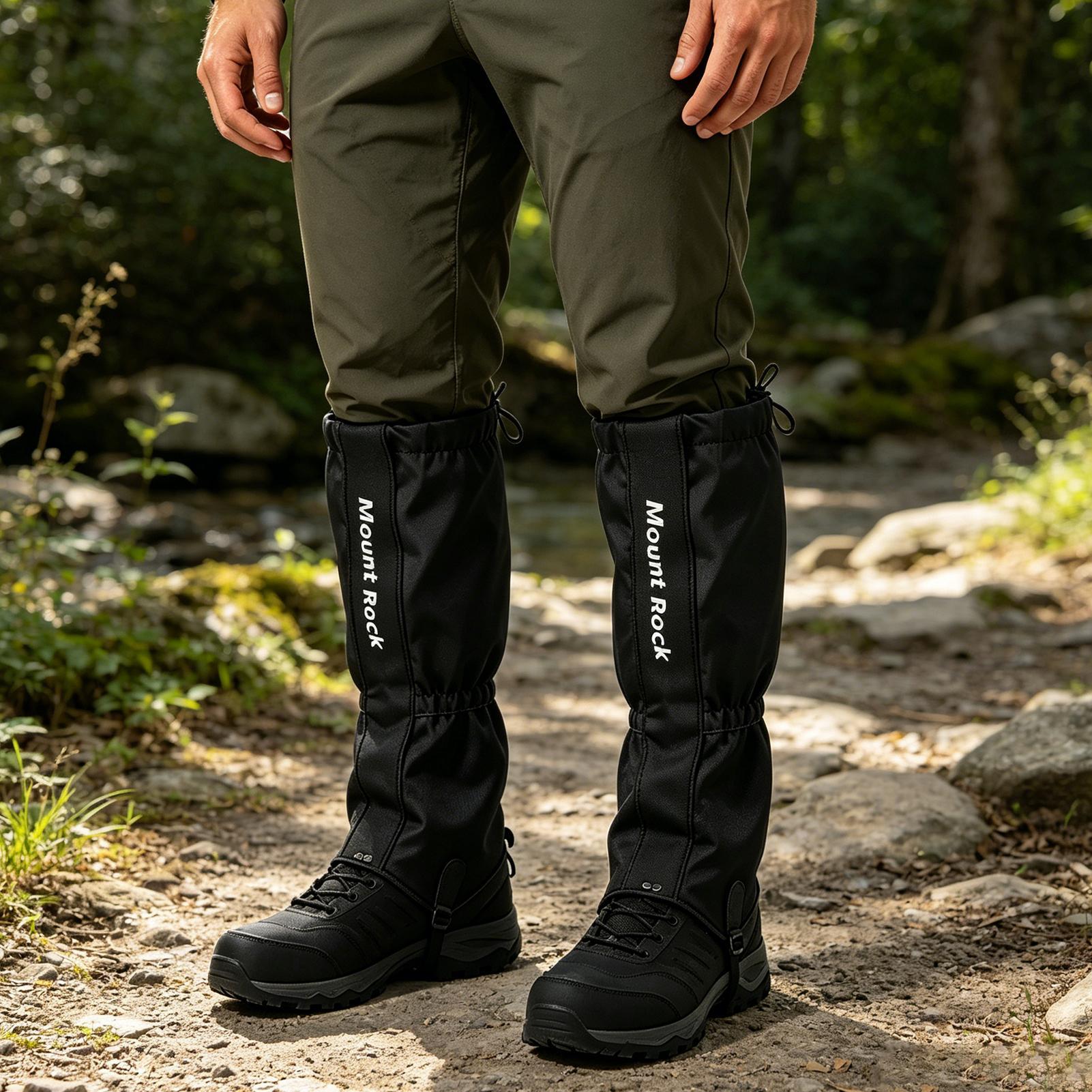 Trekking Gaiters - 1 Paire de Guêtres de Randonnée