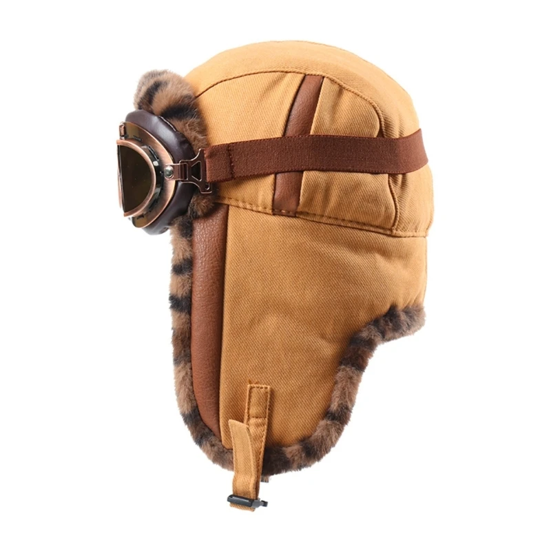 Outdoor Camping Activities For Adults - Casquette d'hiver réversible à motif léopard,