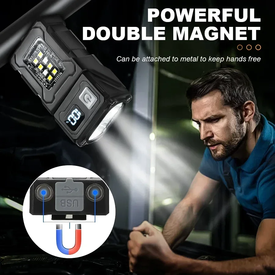 Mini lampe torche LED recharge - Camping Lantern avis et prix