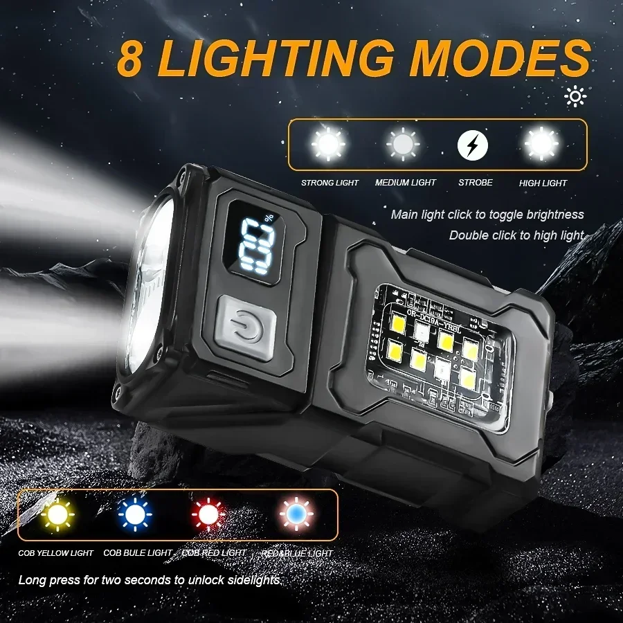 Mini lampe torche LED recharge - Camping Lantern avis et prix