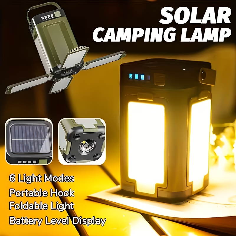 Lampe solaire portable de camp - Outdoor Camping Lighting avis et prix