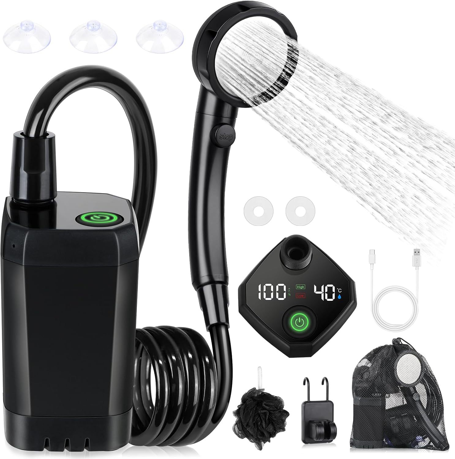 Douche électrique portable aut - Outdoor Camping Carpet avis et prix