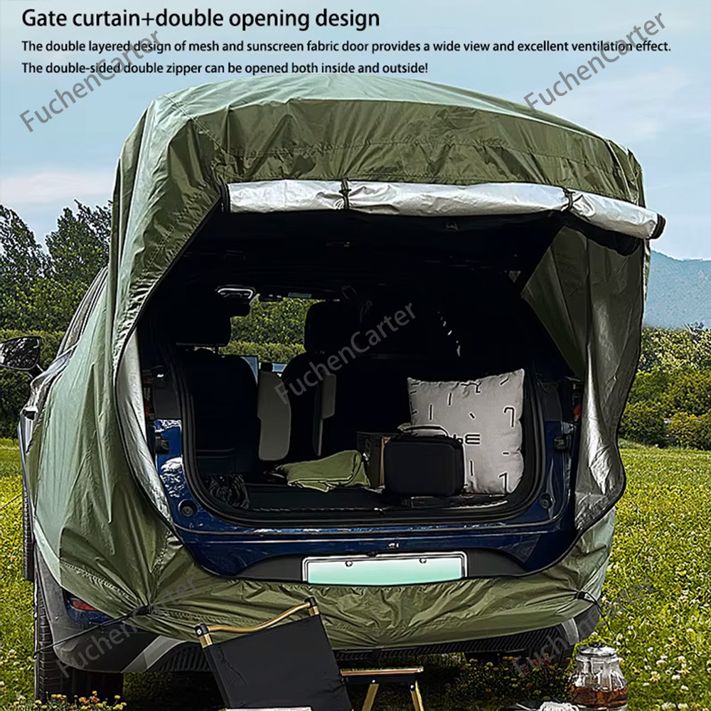 Tente de camping extérieure po - Outdoor Camping Car Tail Tent avis et prix