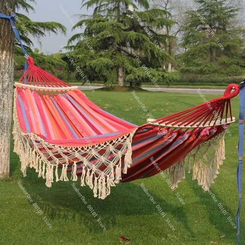 Hamac double en toile avec pom - Camping Hammock avis et prix