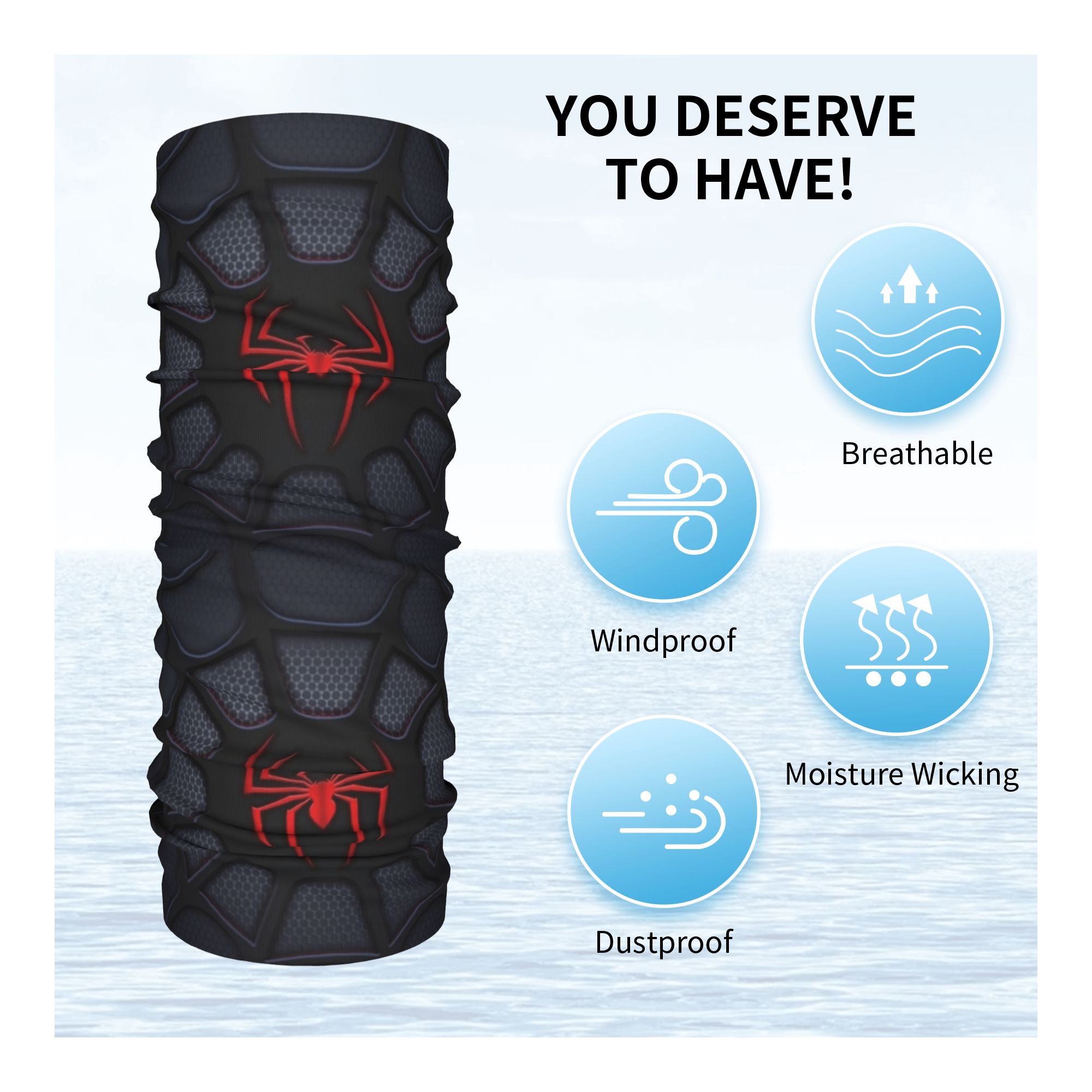 Araignée hiver bandeau cou plu - Trekking Gaiters avis et prix