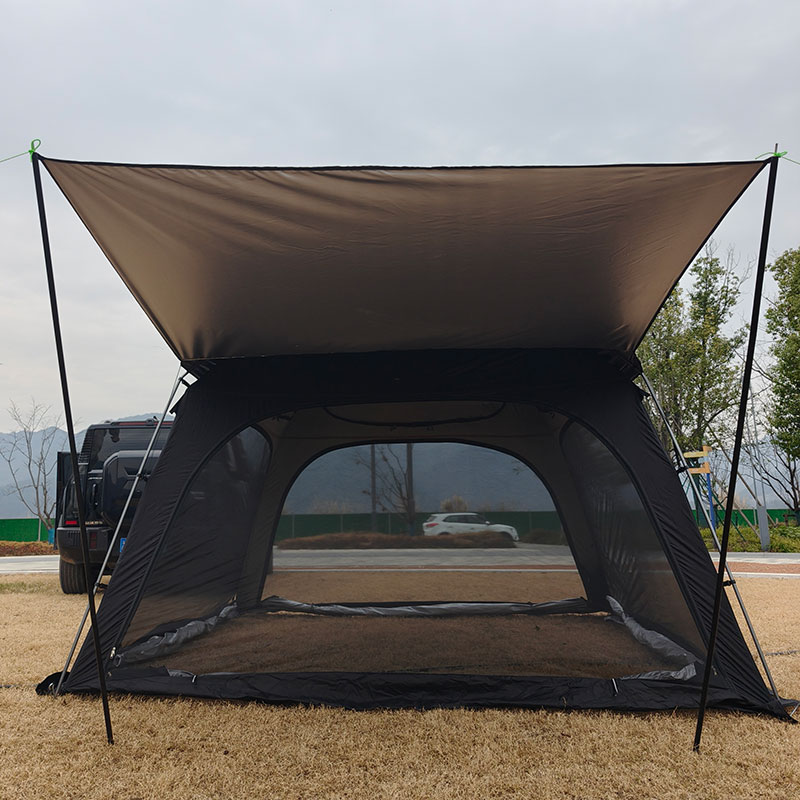 Tente de camping SUV pour 6 pe - Outdoor Camping Car Tail Tent avis et prix