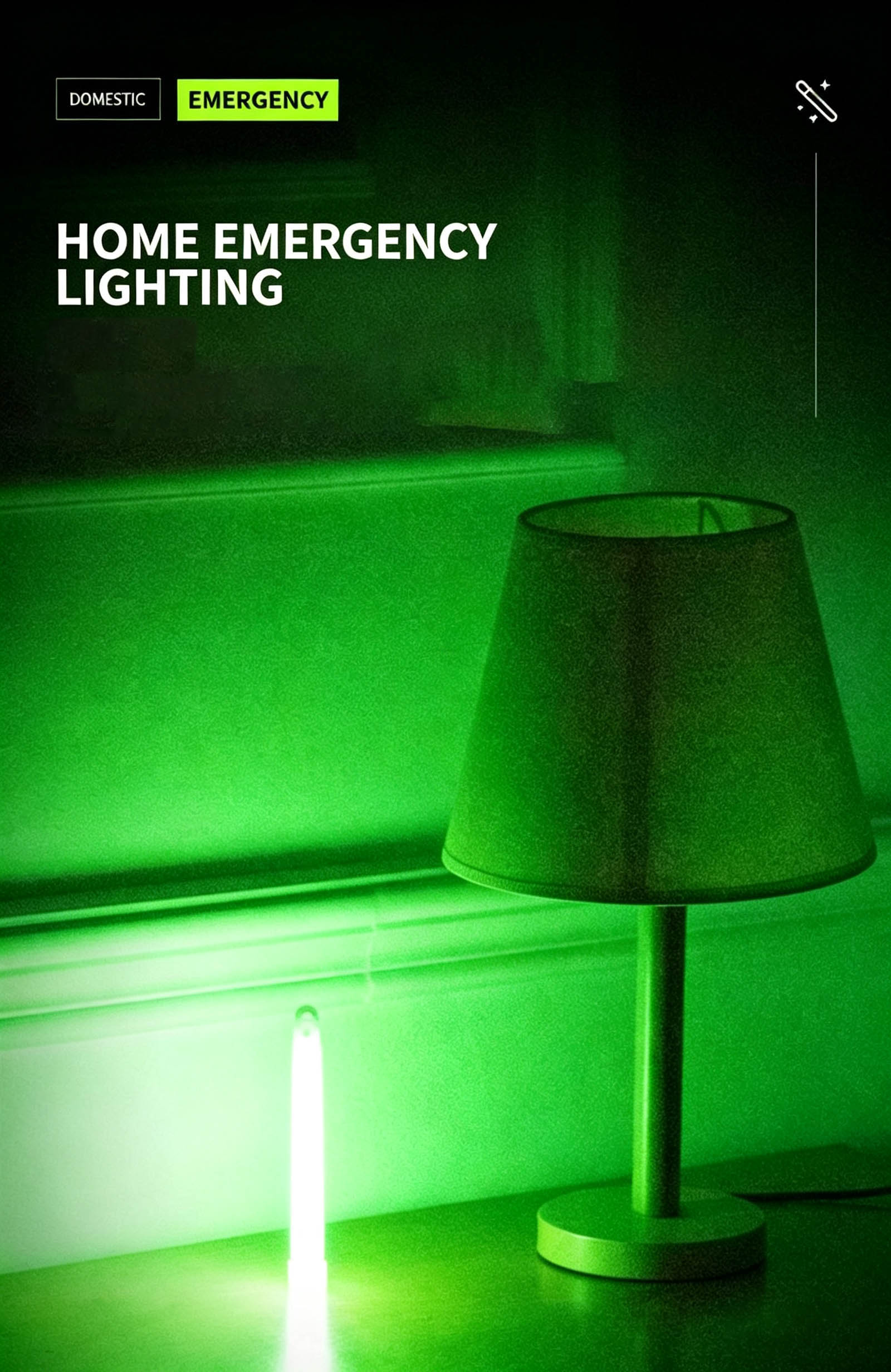 Bâtons lumineux tactiques de 6 - Glow Sticks Survival avis et prix