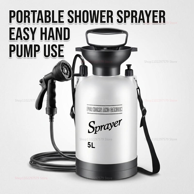 Douche de camping portable 5L, - Outdoor Camping Showers avis et prix