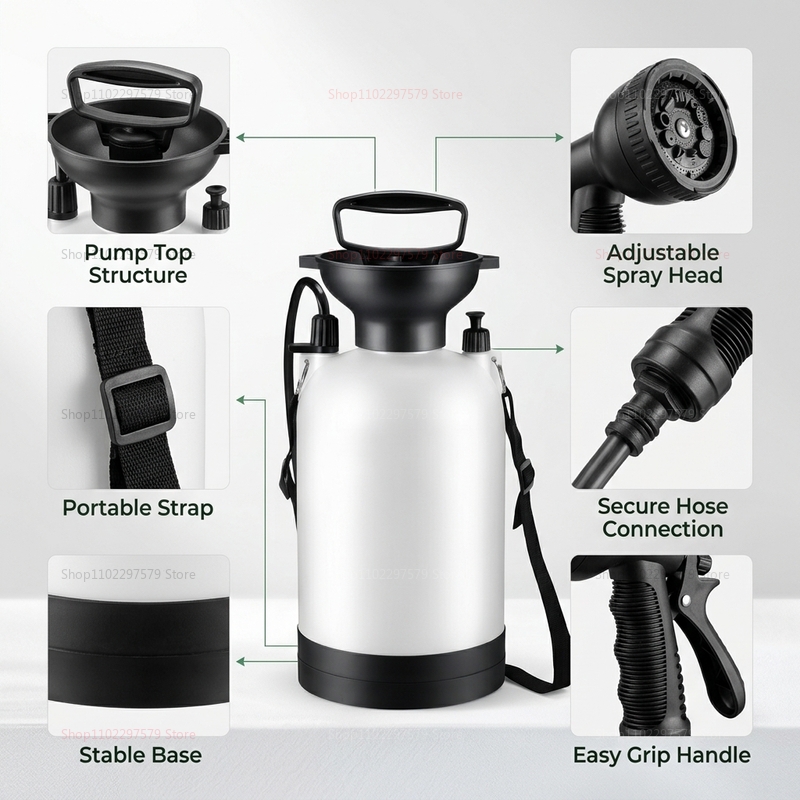 Douche de camping portable 5L, - Outdoor Camping Showers avis et prix