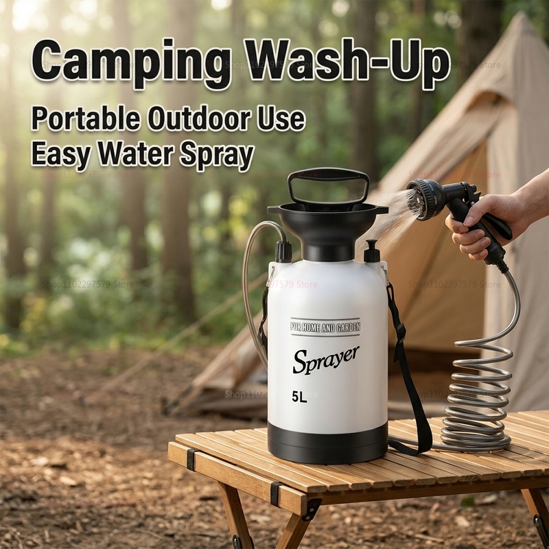 Douche de camping portable 5L, - Outdoor Camping Showers avis et prix