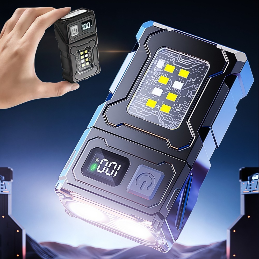 Mini lampe torche LED recharge - Outdoor Camping Lighting avis et prix