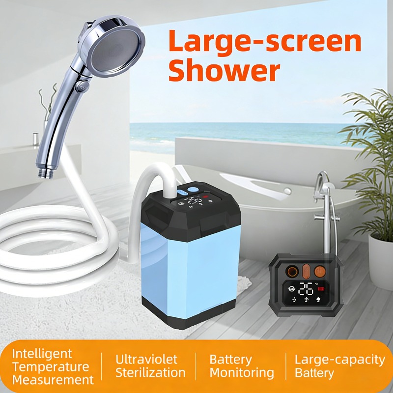 Douche de camping portable d'e - Outdoor Camping Carpet avis et prix