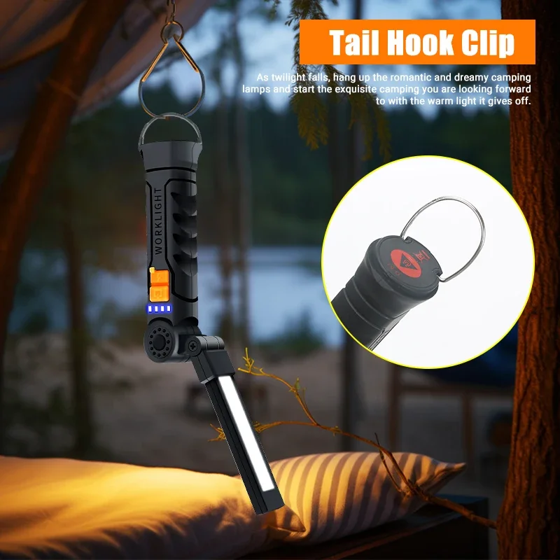 Lampe de poche LED COB Portabl - Camping Lantern avis et prix