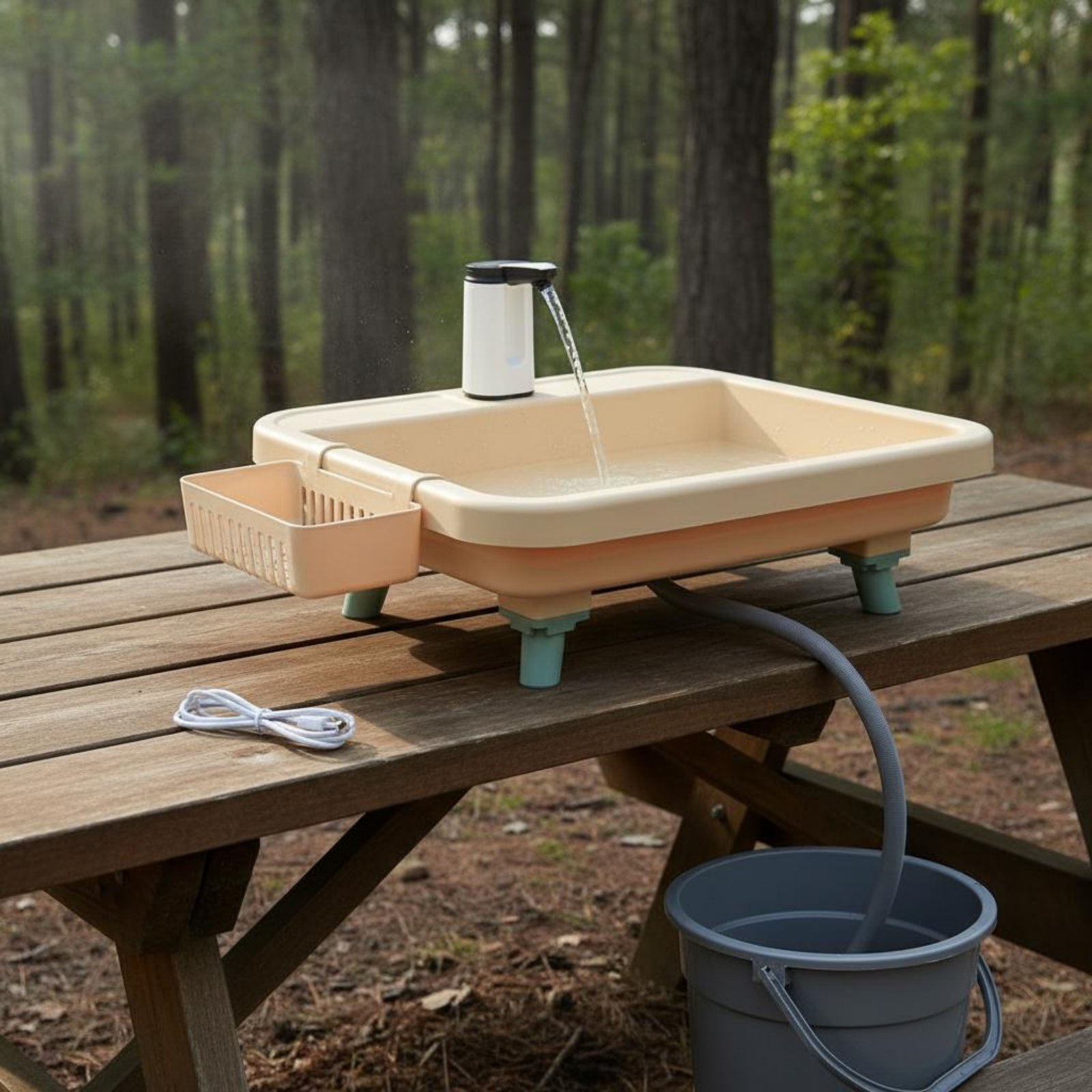 Station de lavage des mains po - Outdoor Camping avis et prix