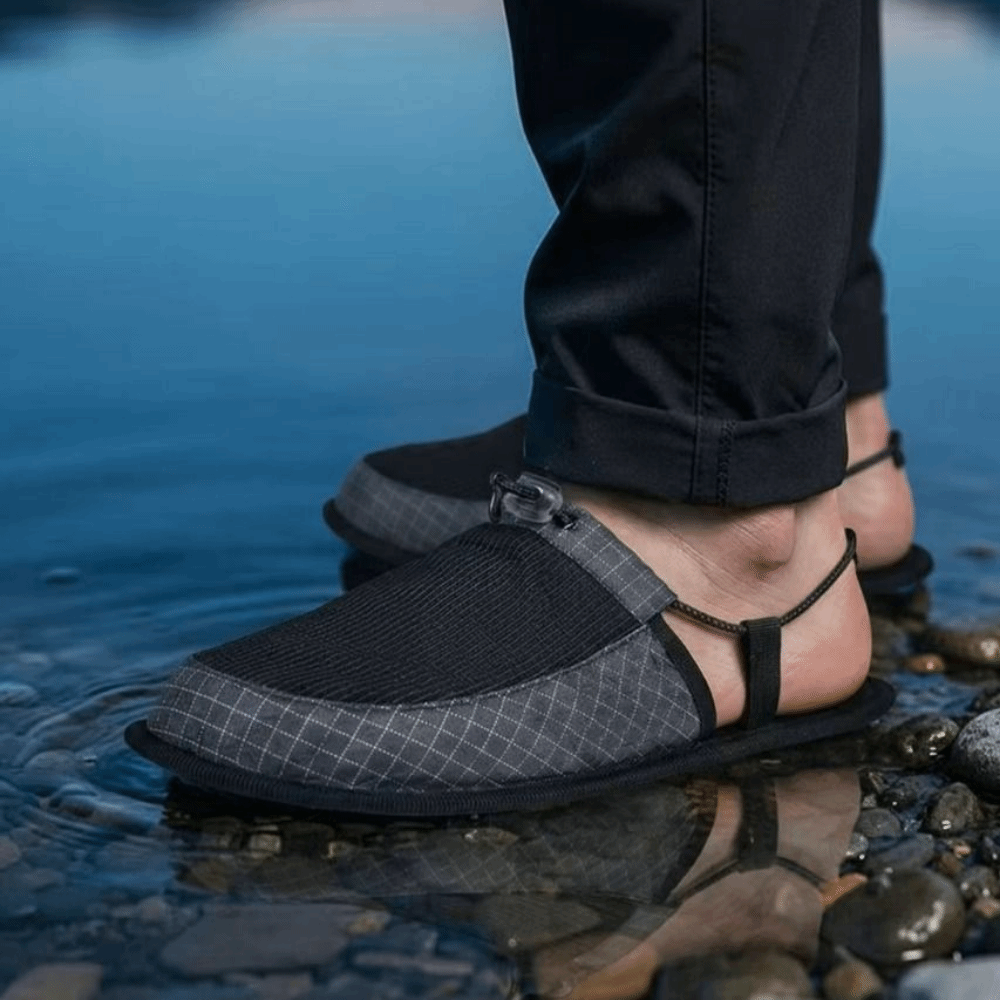 Chaussons aquatiques pliables  - Outdoor Camping Slippers avis et prix