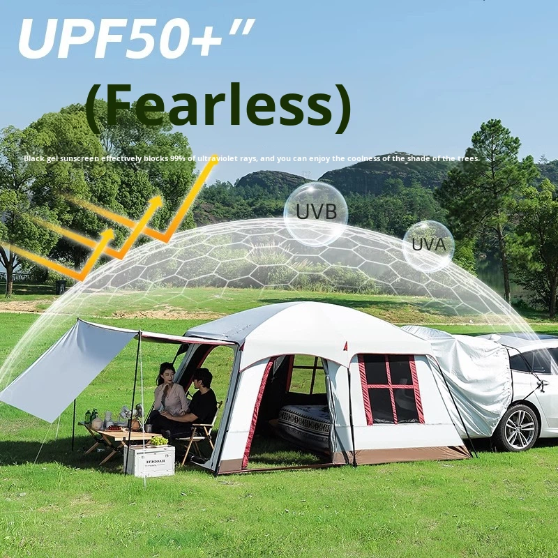 Tente de voiture pour SUV tout - Outdoor Camping Car Tail Tent avis et prix