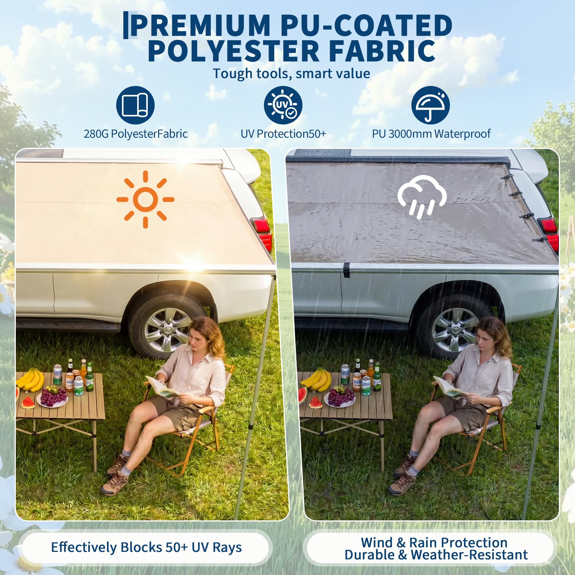 Auvent de toit pour SUV, camio - Outdoor Camping Vehicle avis et prix